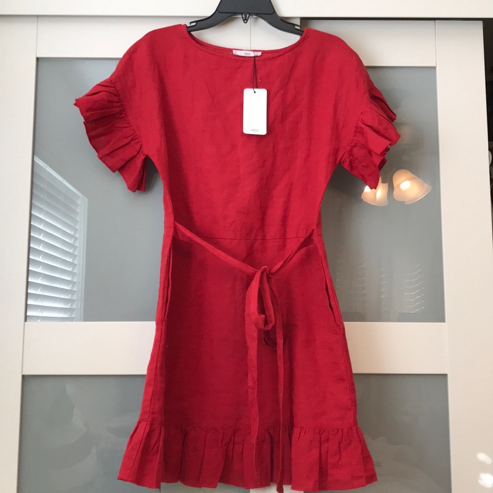 NWT Red dress from Mango.